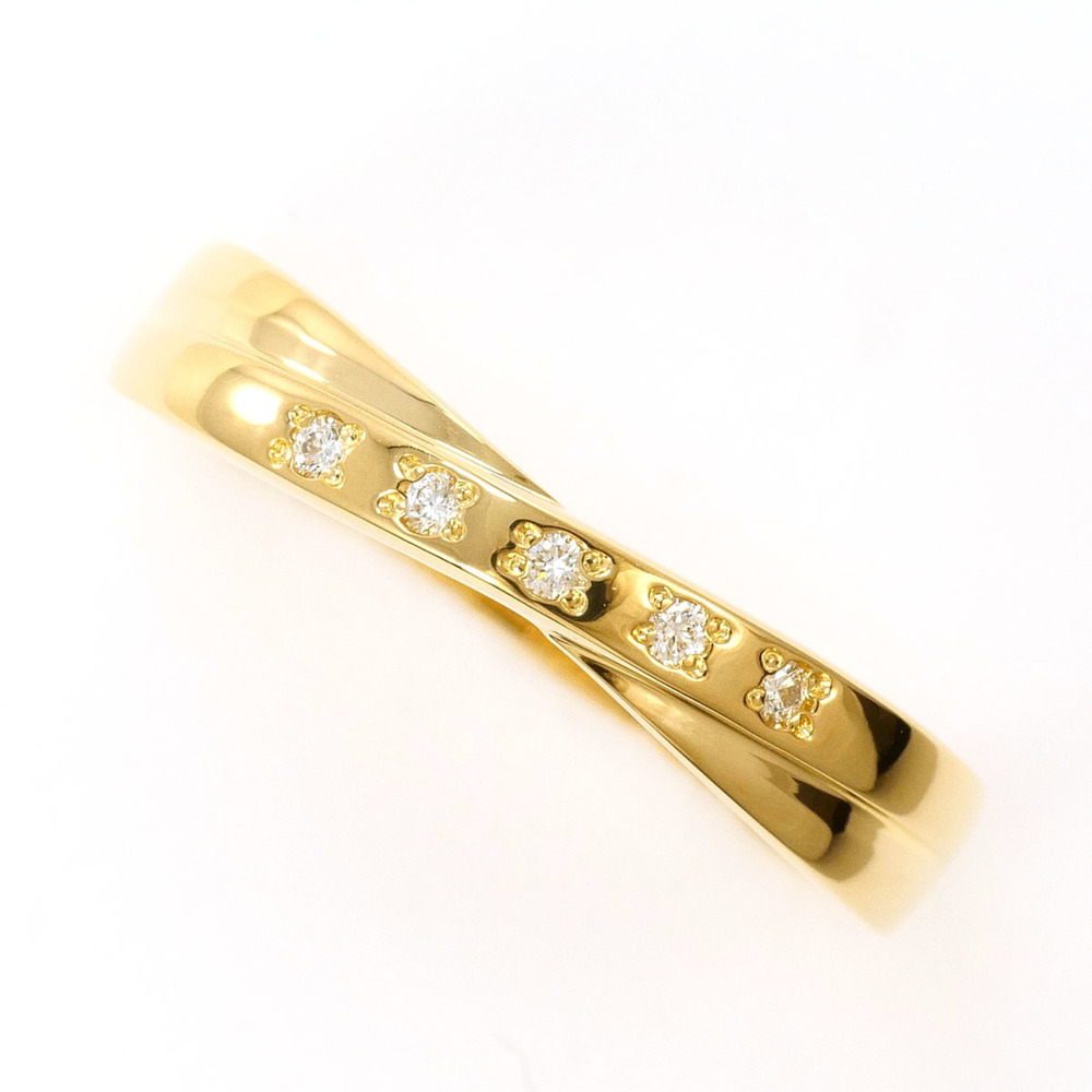 VINTAGE 18k Gold Diamond Ring